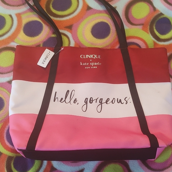 kate spade Handbags - Kate Spade Pink and Red Color-Block Tote